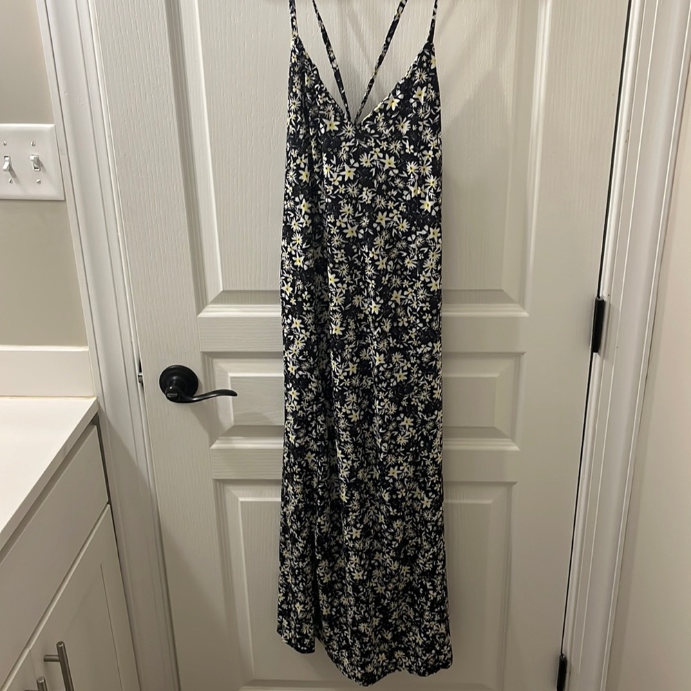 Maternity dress, cotton, tie back, float summer dress. ASOS Small